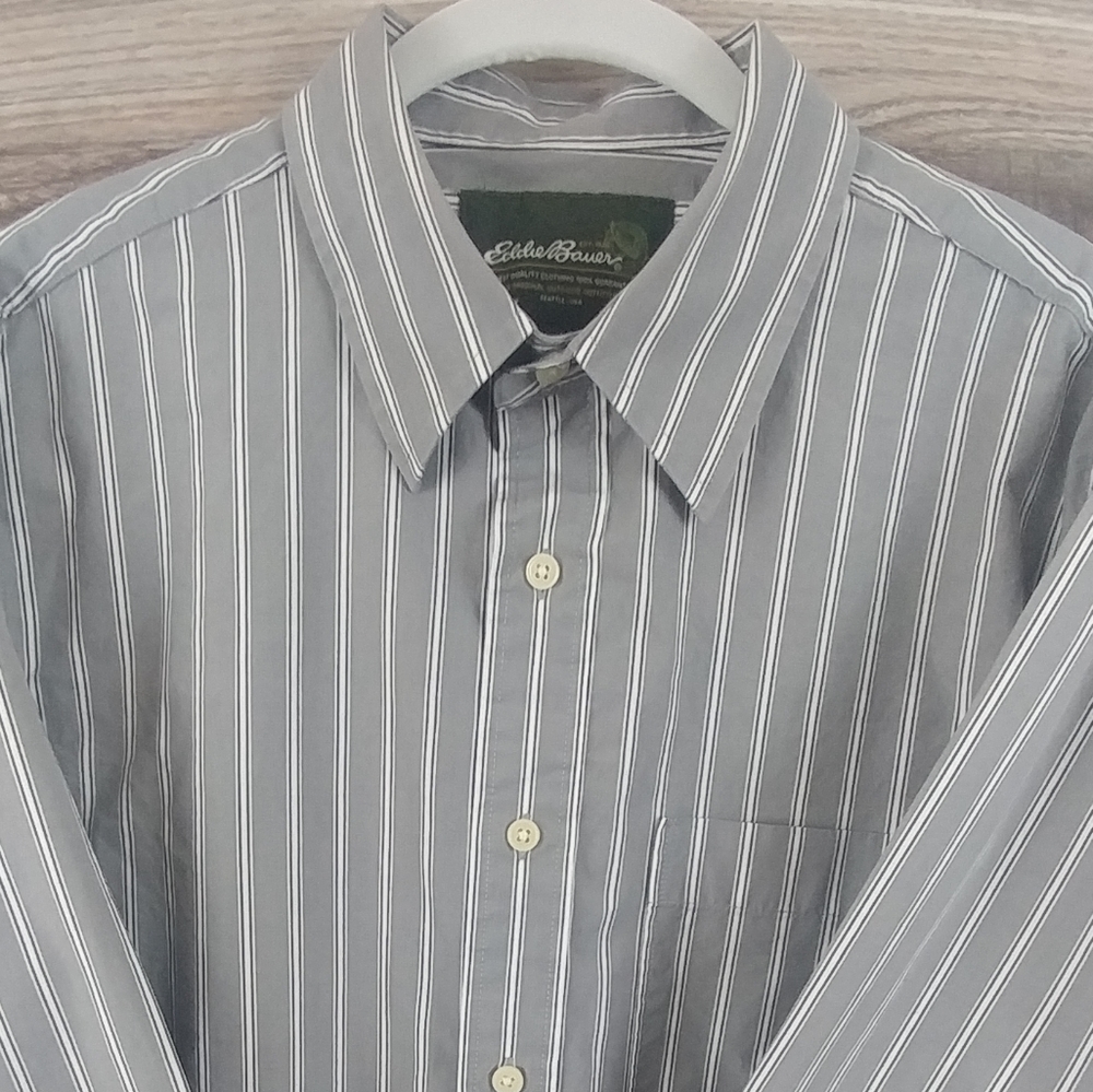 Eddie Bauer Men's Med LS Shirt